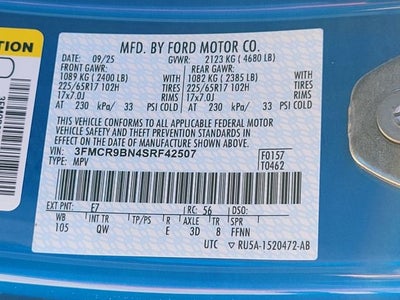 2025 Ford Bronco Sport Big Bend