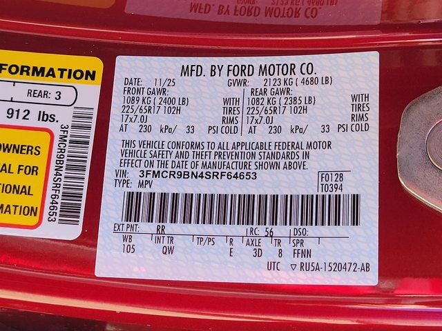 2025 Ford Bronco Sport Big Bend