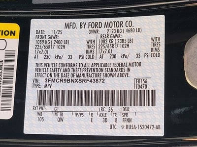 2025 Ford Bronco Sport Big Bend