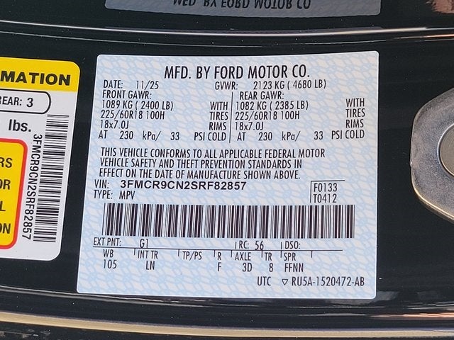 2025 Ford Bronco Sport Outer Banks