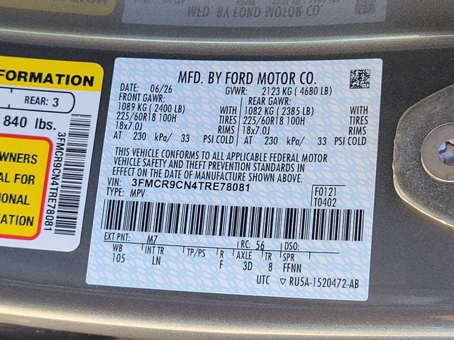 2026 Ford Bronco Sport Outer Banks