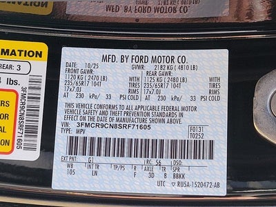 2025 Ford Bronco Sport Outer Banks