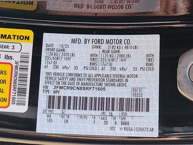 2025 Ford Bronco Sport Outer Banks