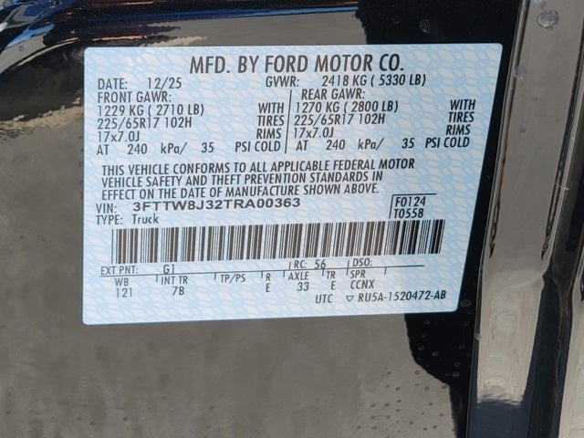 2026 Ford Maverick XLT