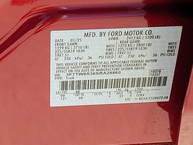 2025 Ford Maverick Lariat