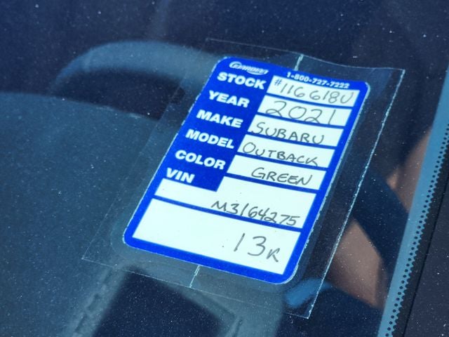 2021 Subaru Outback Touring XT