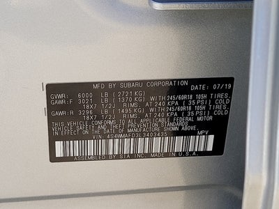 2020 Subaru Ascent Premium