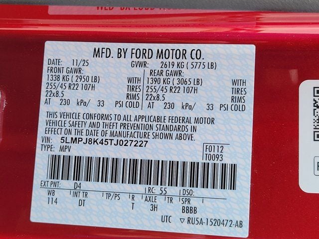 2026 Lincoln Nautilus Reserve