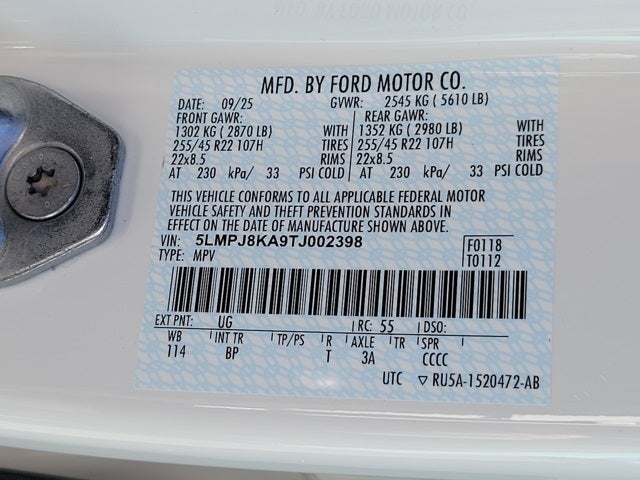 2026 Lincoln Nautilus Reserve