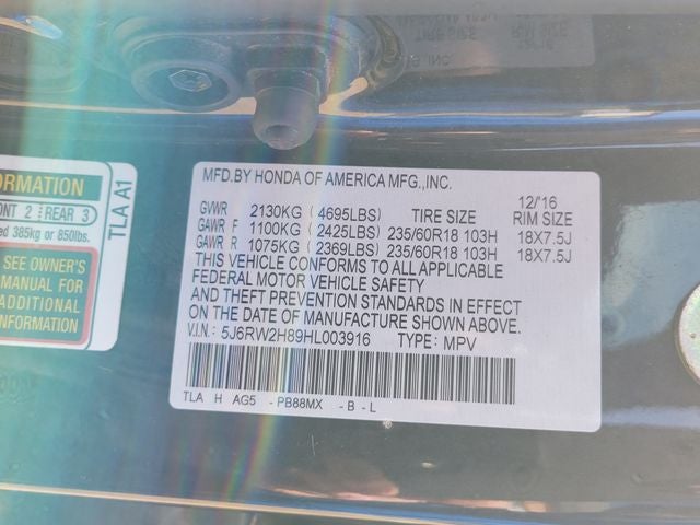 2017 Honda CR-V EX-L