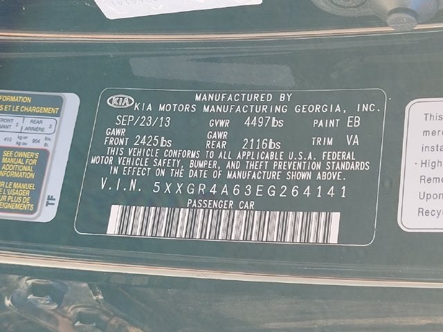 2014 Kia Optima SX Turbo