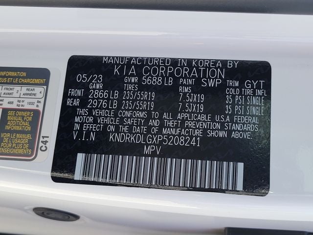 2023 Kia Sorento Hybrid SX Prestige