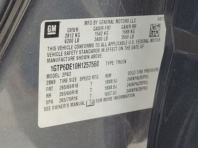 2017 GMC Canyon SLT