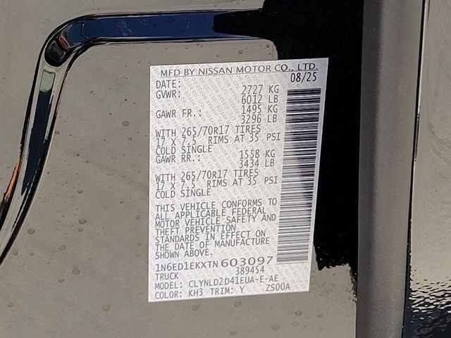 2026 Nissan Frontier PRO-4X