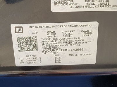 2025 Chevrolet Silverado 1500 LT LT1