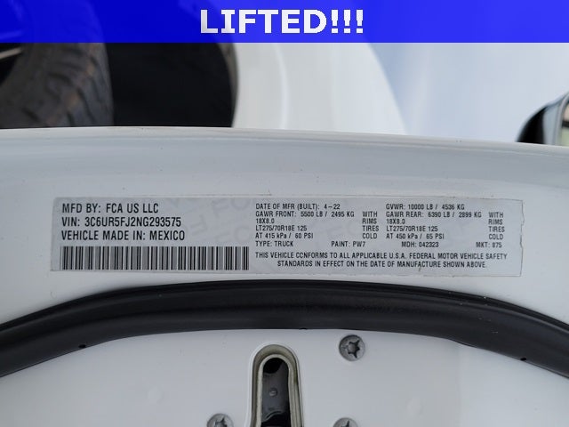 2022 RAM 2500 Laramie