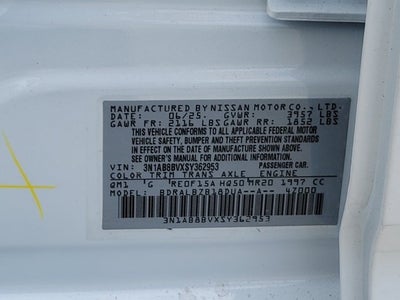 2025 Nissan Sentra S