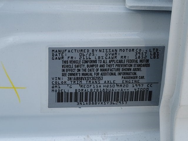 2025 Nissan Sentra S