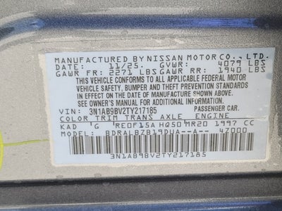 2026 Nissan Sentra S