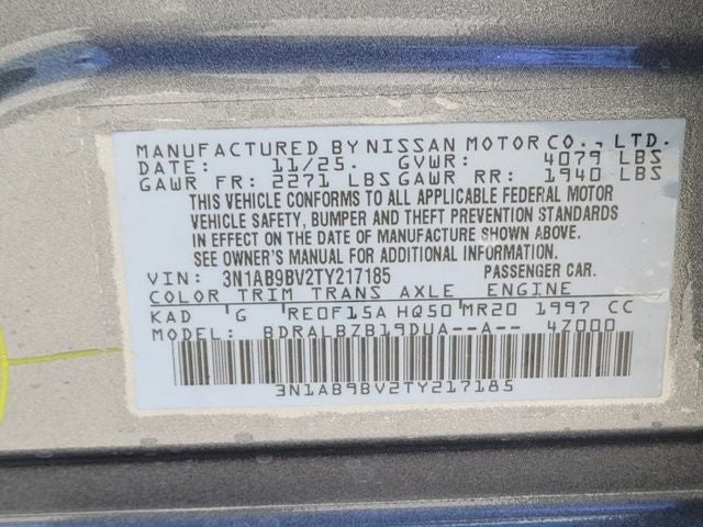 2026 Nissan Sentra S