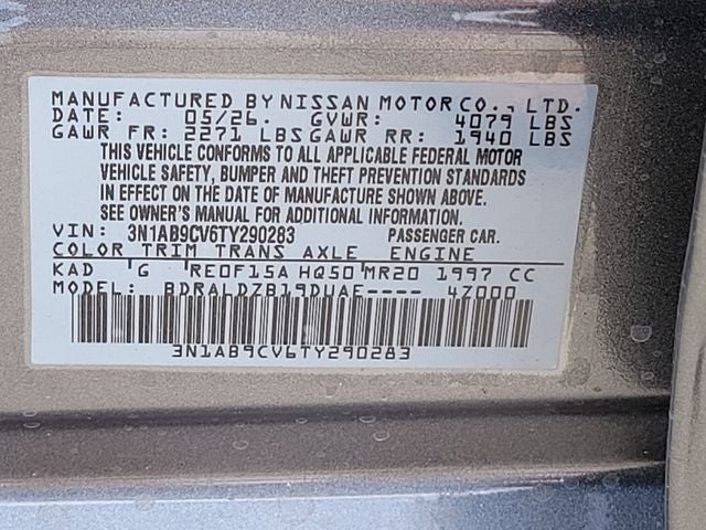 2026 Nissan Sentra SV