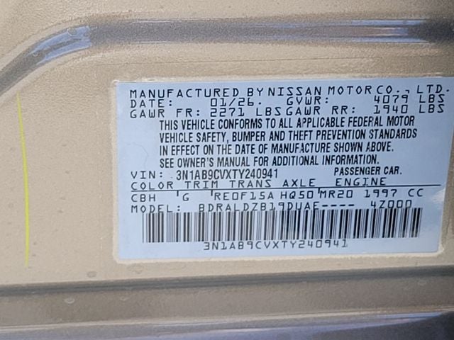 2026 Nissan Sentra SV