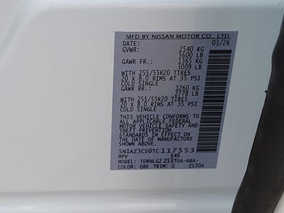 2026 Nissan Murano SL