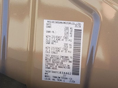 2026 Nissan Rogue Rock Creek