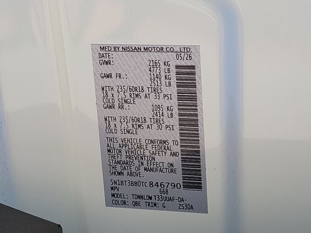 2026 Nissan Rogue SV