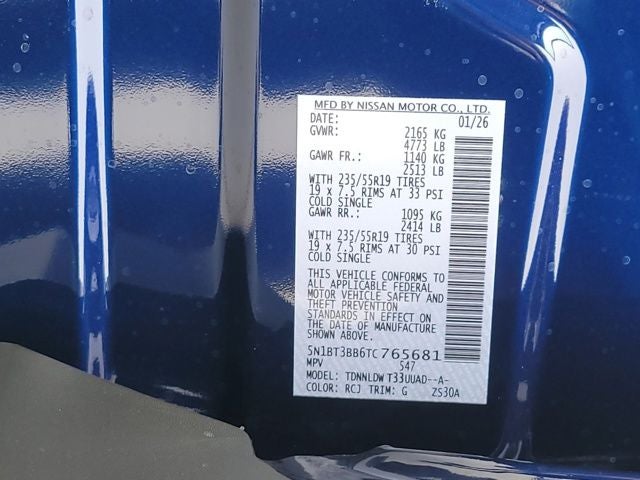 2026 Nissan Rogue Dark Armor