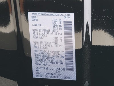 2026 Nissan Rogue SV