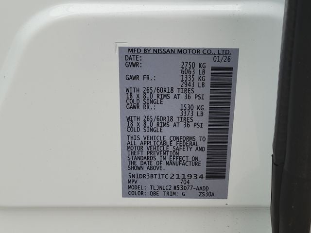 2026 Nissan Pathfinder Rock Creek