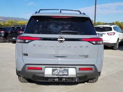 2026 Nissan Pathfinder Platinum