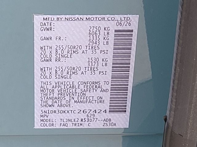 2026 Nissan Pathfinder Platinum
