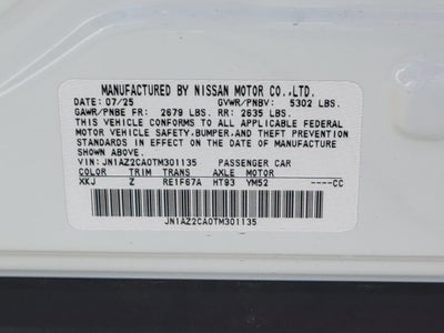 2026 Nissan Leaf SV+