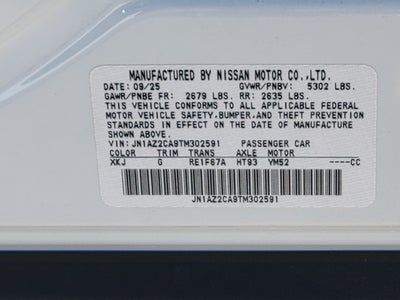 2026 Nissan Leaf SV+