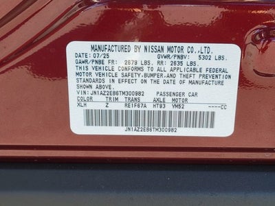 2026 Nissan Leaf PLATINUM+