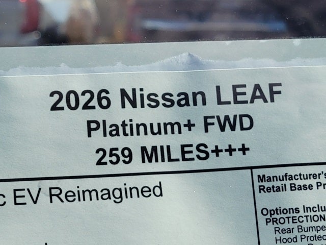 2026 Nissan Leaf PLATINUM EL