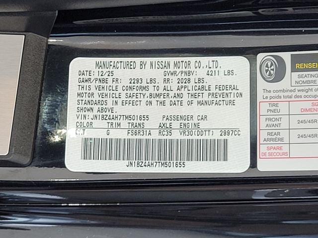 2026 Nissan Z Sport
