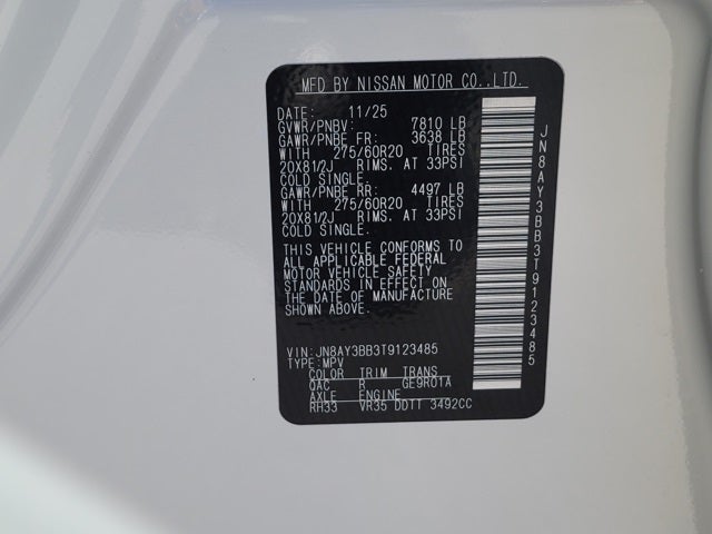 2026 Nissan Armada SL