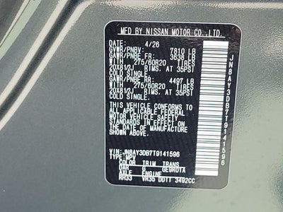 2026 Nissan Armada PRO-4X