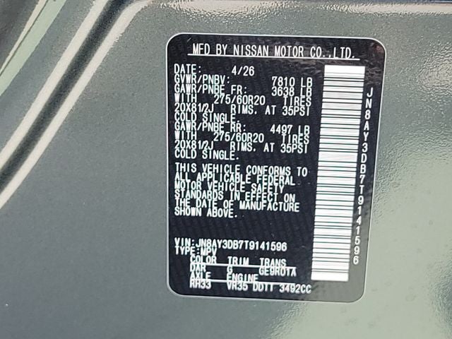 2026 Nissan Armada PRO-4X