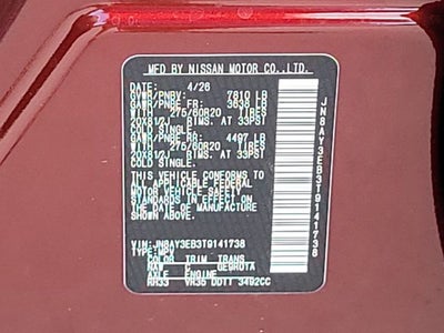 2026 Nissan Armada Platinum