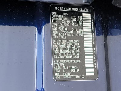 2026 Nissan Rogue Platinum