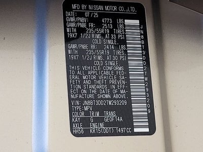 2026 Nissan Rogue Platinum