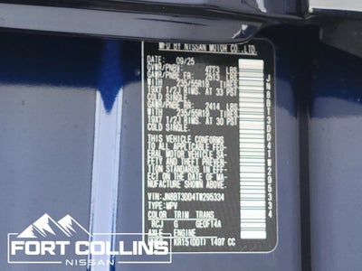 2026 Nissan Rogue Platinum