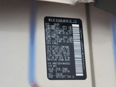 2026 Nissan Rogue Platinum