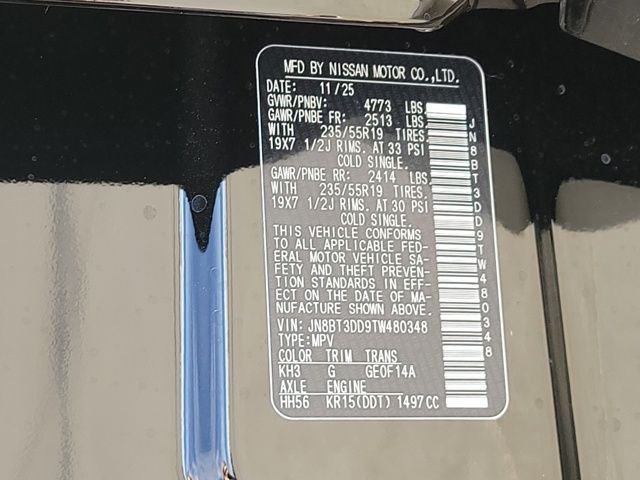 2026 Nissan Rogue Platinum