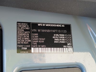 2023 Mercedes-Benz Sprinter 2500 Crew 144 WB