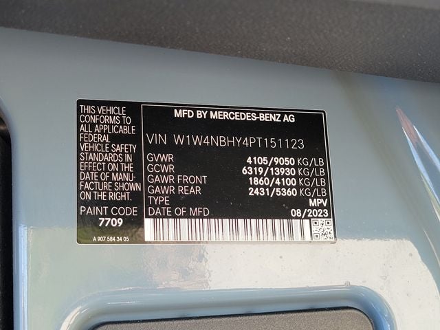 2023 Mercedes-Benz Sprinter 2500 Crew 144 WB